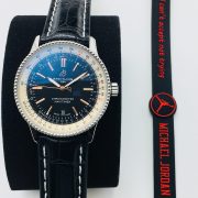 BRT Navitimer 41 Replica Leather Black - Image 2