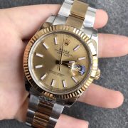 Rolxx Yellow Oyster Perpetual Replica - Image 4