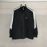 BLCG fleece striped double hook jacket