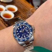 Rolxx Batman GMT-Master II Ceramic Blue Bezel 116710BLNR Jubilee Size:40mm - Image 2