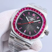 PP Nautilus Green Replica Red Diamond - Image 2