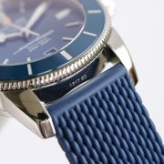 BRT Super Ocean 42mm Blue Rubber Braceket - Image 5