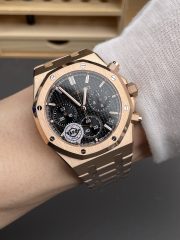 APS  Royal Oak Chronograph 26240OR Black Replica - Image 5