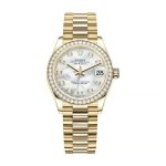 Rolxx Datejust Diamond Gold Replica