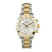 Rolxx Daytona Two Tone White Dial 116523 Replica Size:40mm