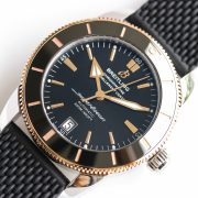 BRT Super Ocean 42mm Rose Gold Black Rubber Braceket - Image 4