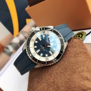 BRT Super Ocean 44mm Blue Rubber Bracelet - Image 4