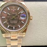 Rose Gold Sky-Dweller Replica
