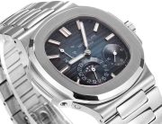 PP Nautilus 5712/1A Moon Phase Steel Blue Dial - Image 12
