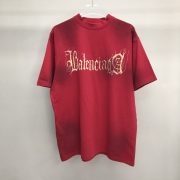 BLCG Sanskrit lettering industrial paint T-shirt