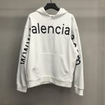 BLCG lettered hooded sweatshirt