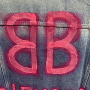 BLCG graffiti BB Denim Jacket - Image 4