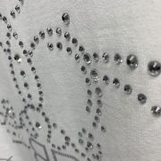 Paris royal crown hot diamond short sleeve t-shirt - Image 5