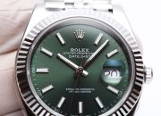 Rolxx Datejust 41mm Mint Green Dial Replica - Image 4