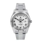 Rolxx Day-Date Roman White Dial Replica