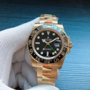 Rolxx Oyster Perpetual Gmt-Master ll Black Dial Size:40mm - Image 2
