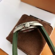 BRT Super Ocean 44mm Green Rubber Bracelet - Image 4