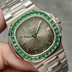 PP Nautilus Green Replica Green Diamond