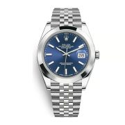 Rolxx Steel Blue Dial Replica