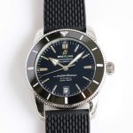 BRT Super Ocean 42mm Black Rubber Braceket