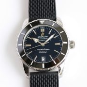 BRT Super Ocean 42mm Black Rubber Braceket