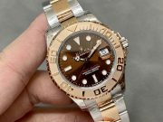 Rolxx Yacht-Master Rose Gold Replica 37 - Image 3