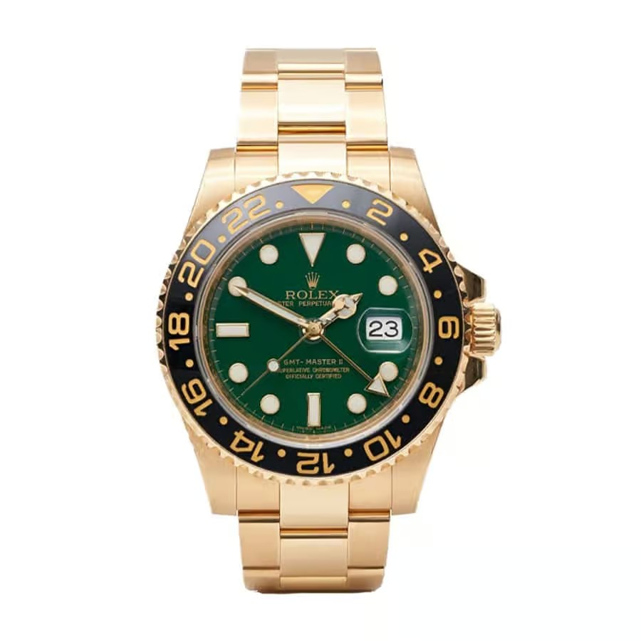 36723576-A585-434C-F042-DDC4B9C35685 Rolxx Gmt-Master Ⅱ Green Dial Size:40mm - Image 1