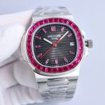 PP Nautilus Green Replica Red Diamond