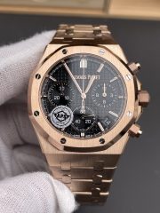 APS  Royal Oak Chronograph 26240OR Black Replica - Image 3