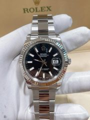Rolxx Datejust Silver Replica - Image 5