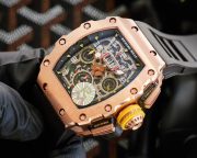 R Mille Replica Rose Gold Flyback Replica - Image 7