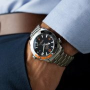 OMG Seamaster Planet Ocean Steel Black Dial Replica - Image 6
