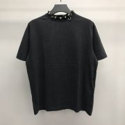 BLCG neckline hardware perforated T-shirt