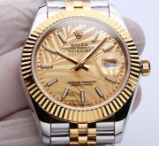 Rolxx Datejust 36 Yellow Gold Replica - Image 3