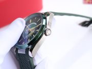 OMG Seamaster Aqua Teera 150 Meter Watch 41mm Diameter Greem Strap - Image 5