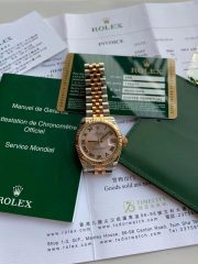 Rolxx Datejust 28mm 279171-0021 Everose Replica - Image 6