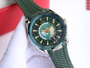 OMG Seamaster Aqua Teera 150 Meter Watch 41mm Diameter Greem Strap - Image 2