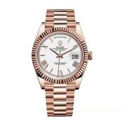 Rolxx Day-Date 228235 Rose Gold Oyster Replica