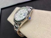 Rolxx Sky-Dweller White Dial Replica - Image 7