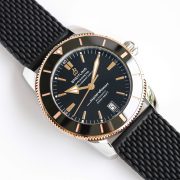 BRT Super Ocean 42mm Rose Gold Black Rubber Braceket - Image 2