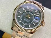 Rolxx Sky-Dweller Everose Gold Replica - Image 4