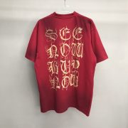 BLCG Sanskrit lettering industrial paint T-shirt - Image 3