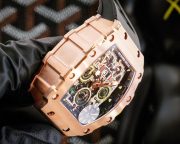 R Mille Replica Rose Gold Flyback Replica - Image 5