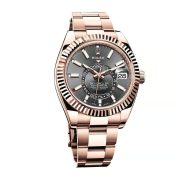 Rolxx Sky-Dweller Everose Gold Replica - Image 2