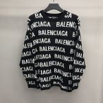 BLCG full-print subtitle sweater
