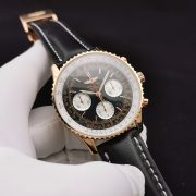 BRT Navitimer B01 Leather Replica Rose Gold - Image 2