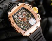 R Mille Replica Rose Gold Flyback Replica - Image 4