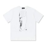 BLCG 23Ss Drill Print Hound Design t-shirt