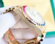 Rolxx Oyster Day-Date Diamond Setting 41mm Eternal Gold - Image 3