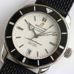 BRT Super Ocean 42mm White Rubber Braceket